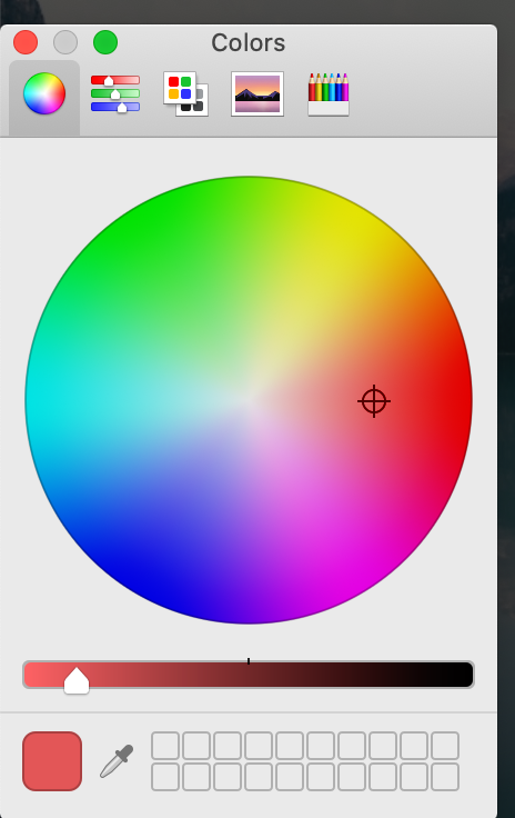 color picker input example pop up
